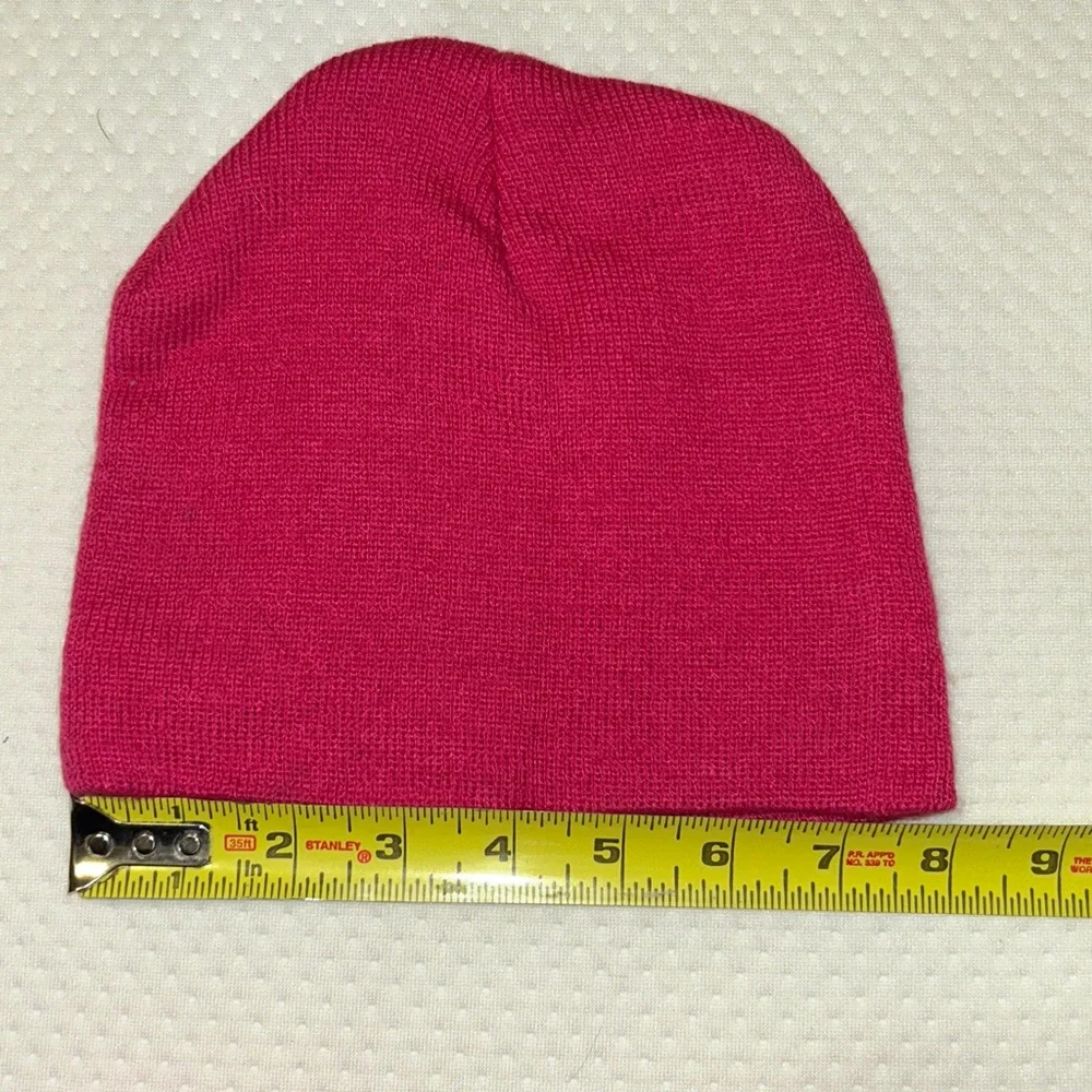 Pink Knit Hat and Gloves Set